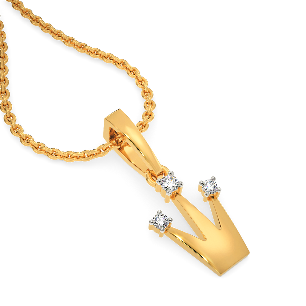 Crown Glory Diamond Pendants