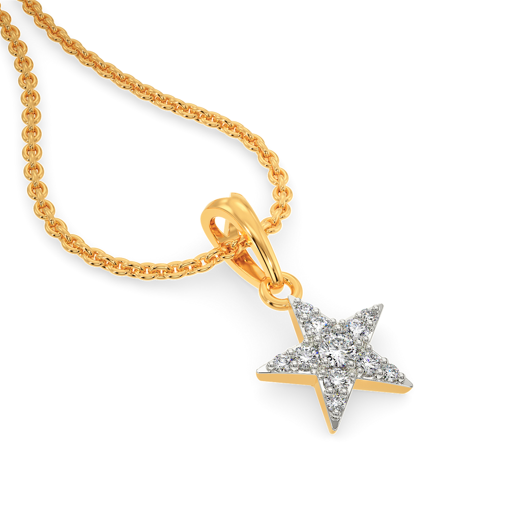 Starry Day Diamond Pendants
