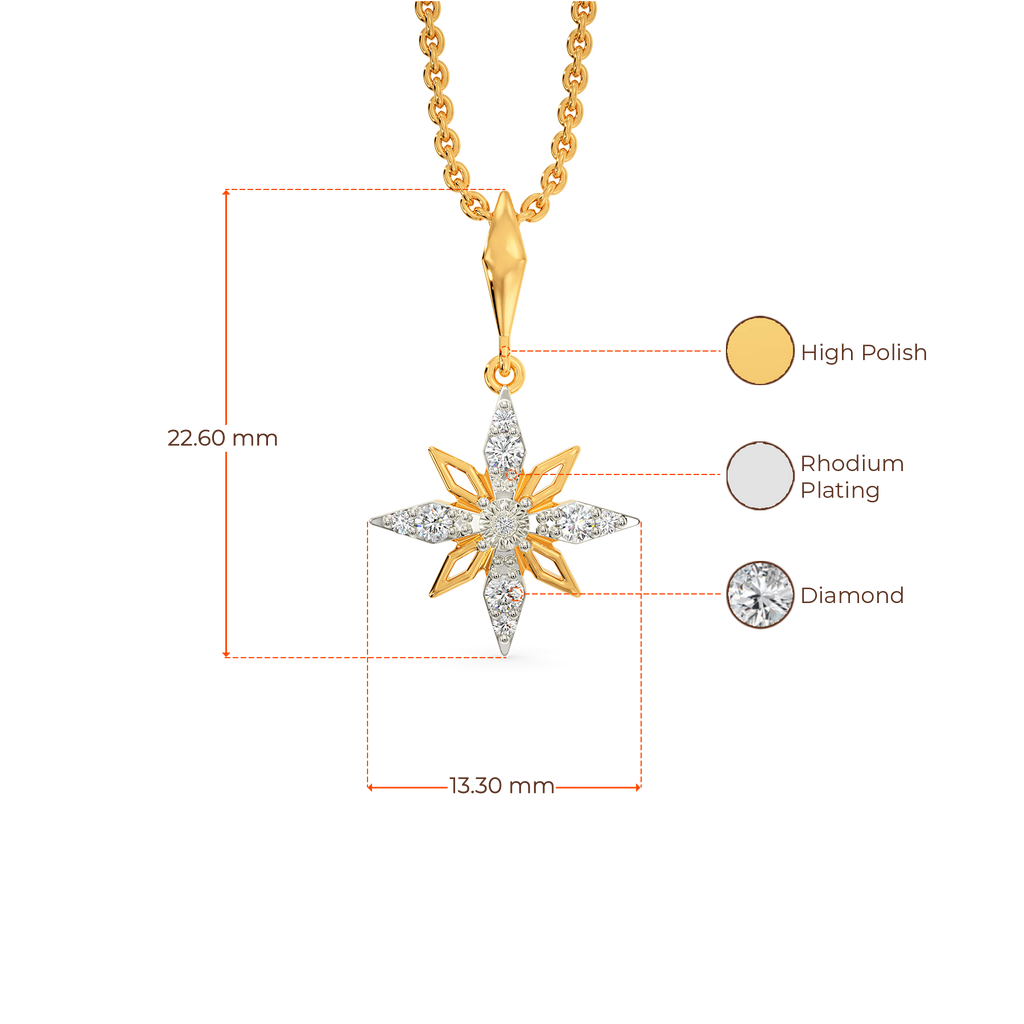 Star Walkin Diamond Pendants