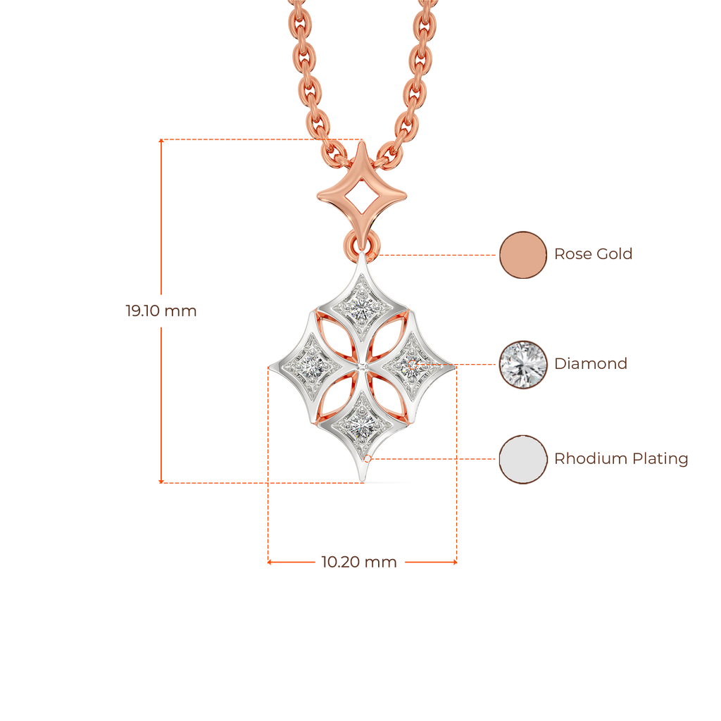 Petalika Diamond Pendants