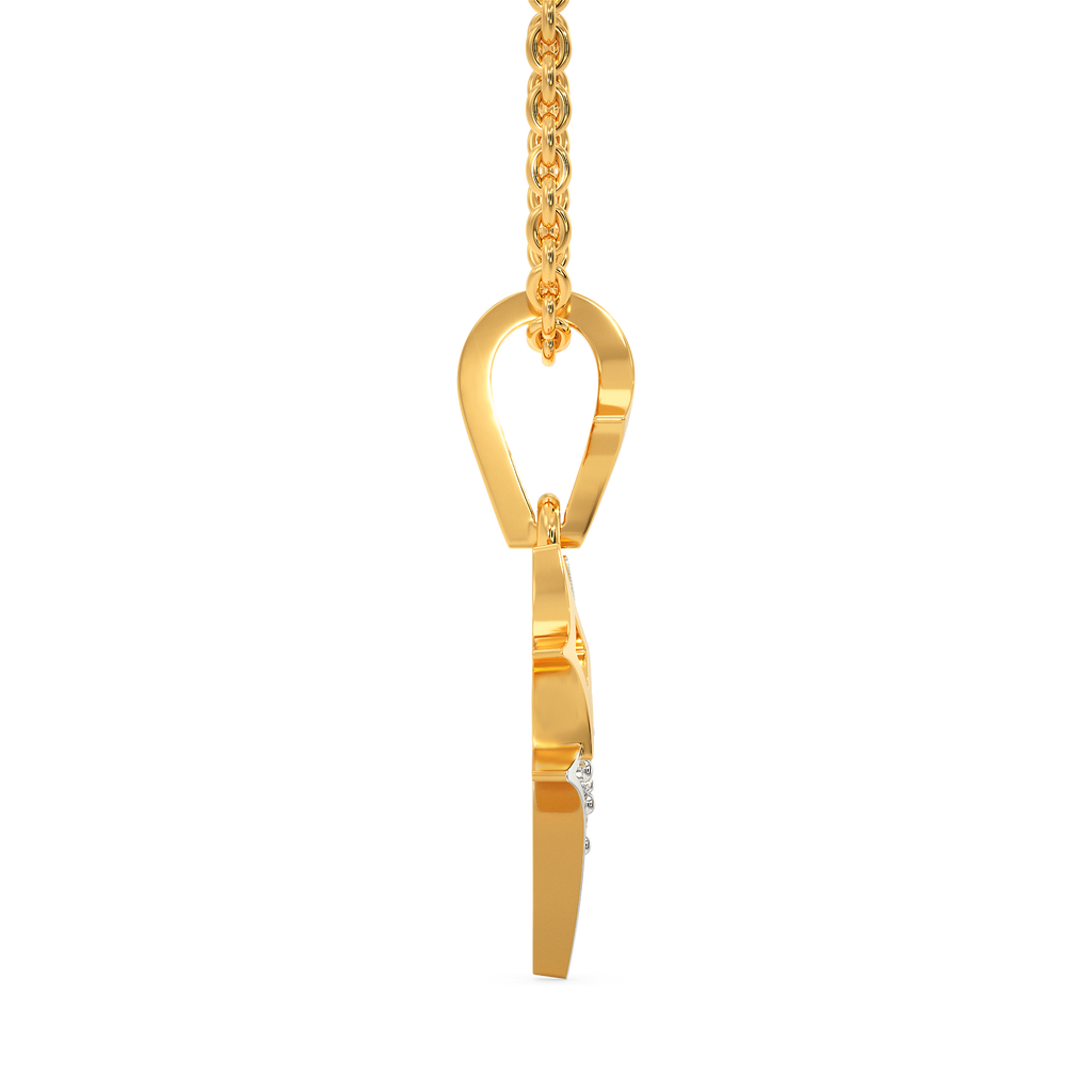 Twin Star Diamond Pendants