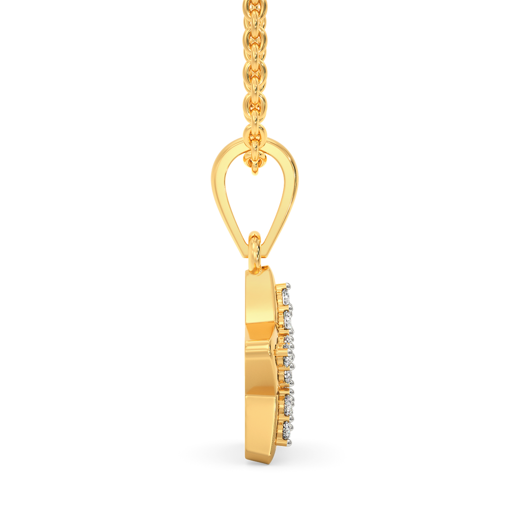 In A Vertical World Diamond Pendants