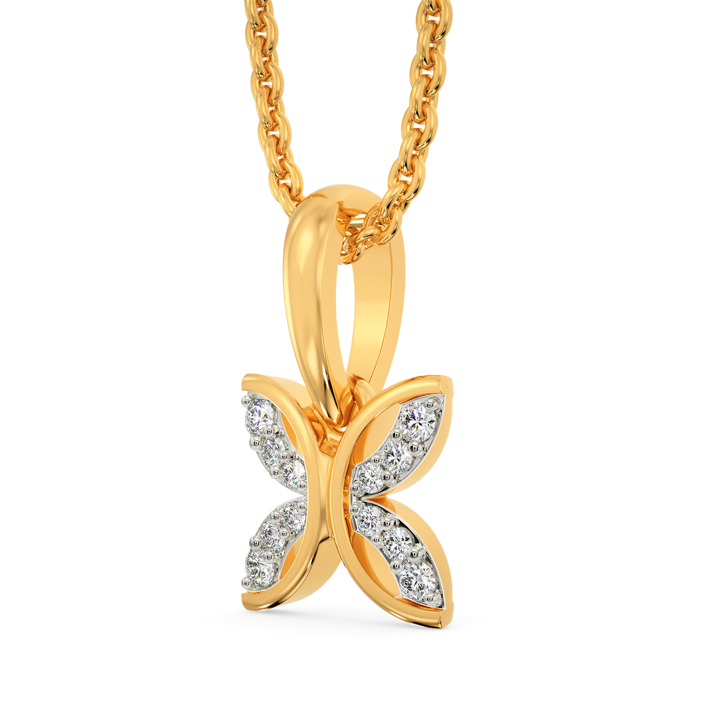 Fly Away To Glory Diamond Pendants