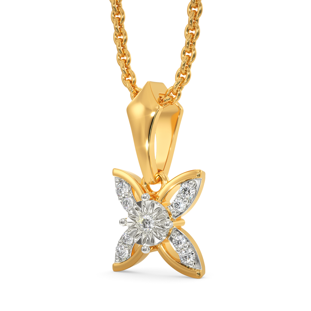 Four's Glory Diamond Pendants