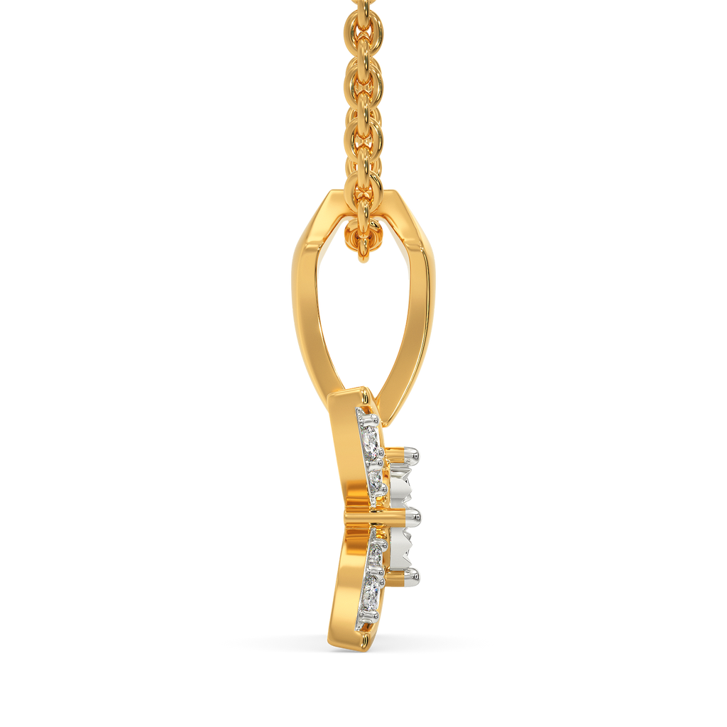 Four's Glory Diamond Pendants