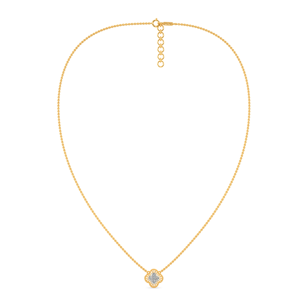 Artsy Diamond Necklaces