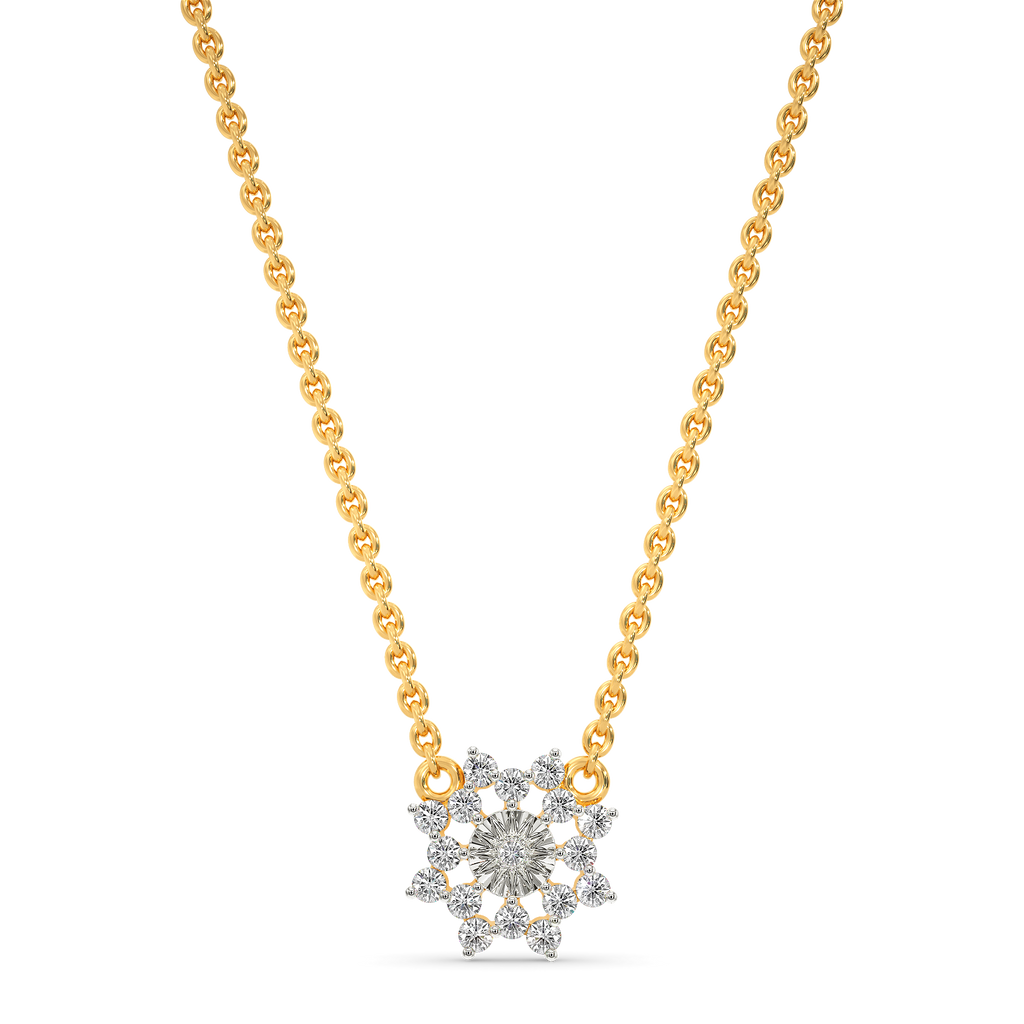 Perfectly Circled Diamond Necklaces