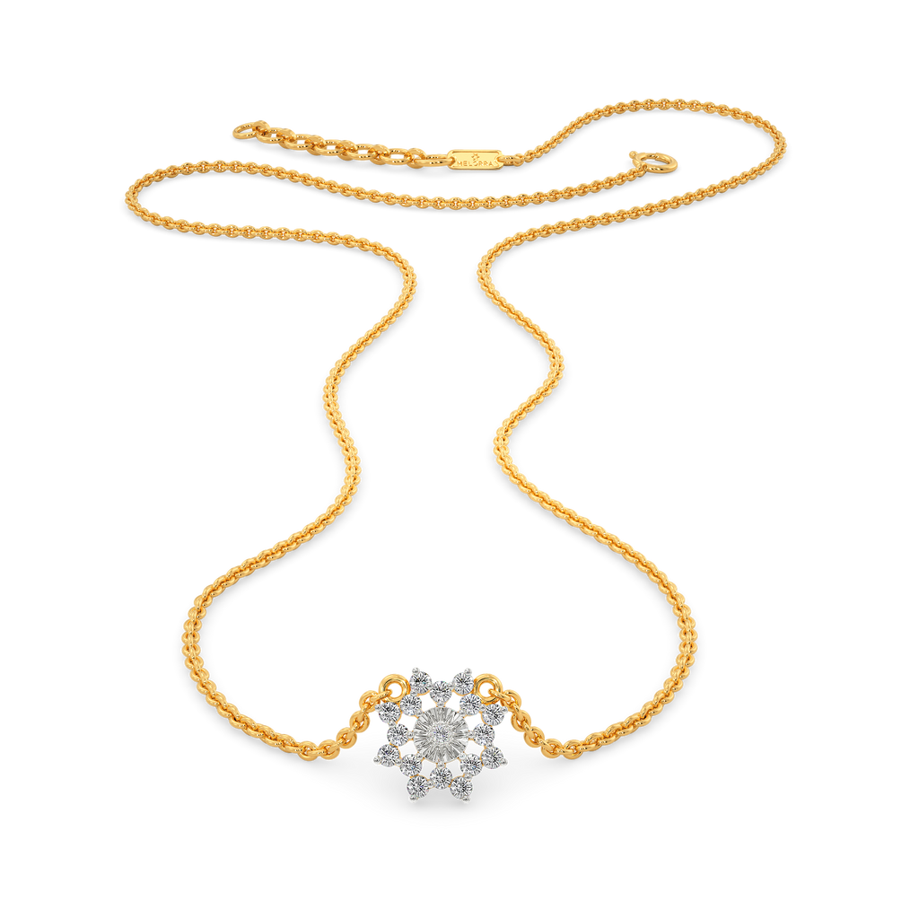 Perfectly Circled Diamond Necklaces