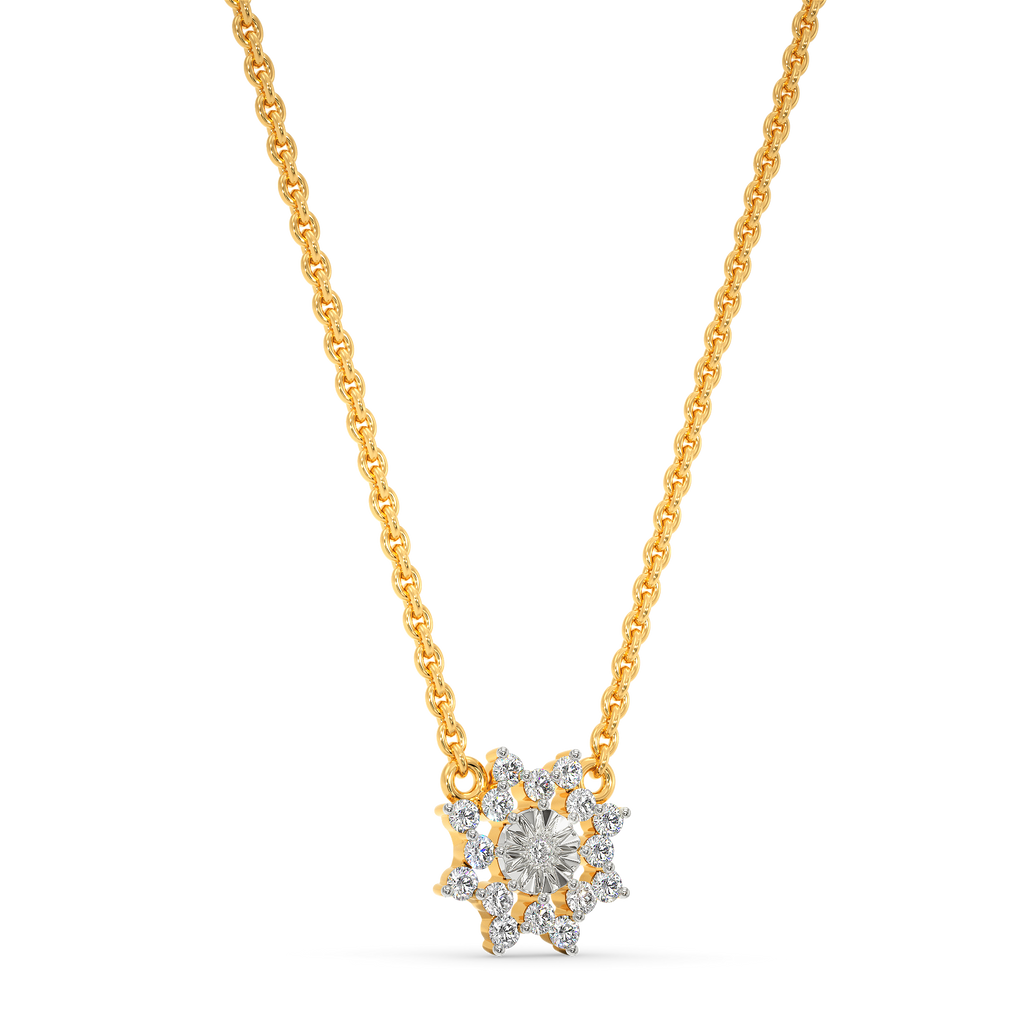 Perfectly Circled Diamond Necklaces