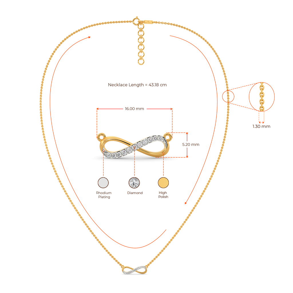 Song Of Infinity Diamond Necklaces