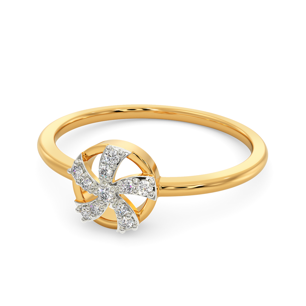Spin In Style Diamond Rings