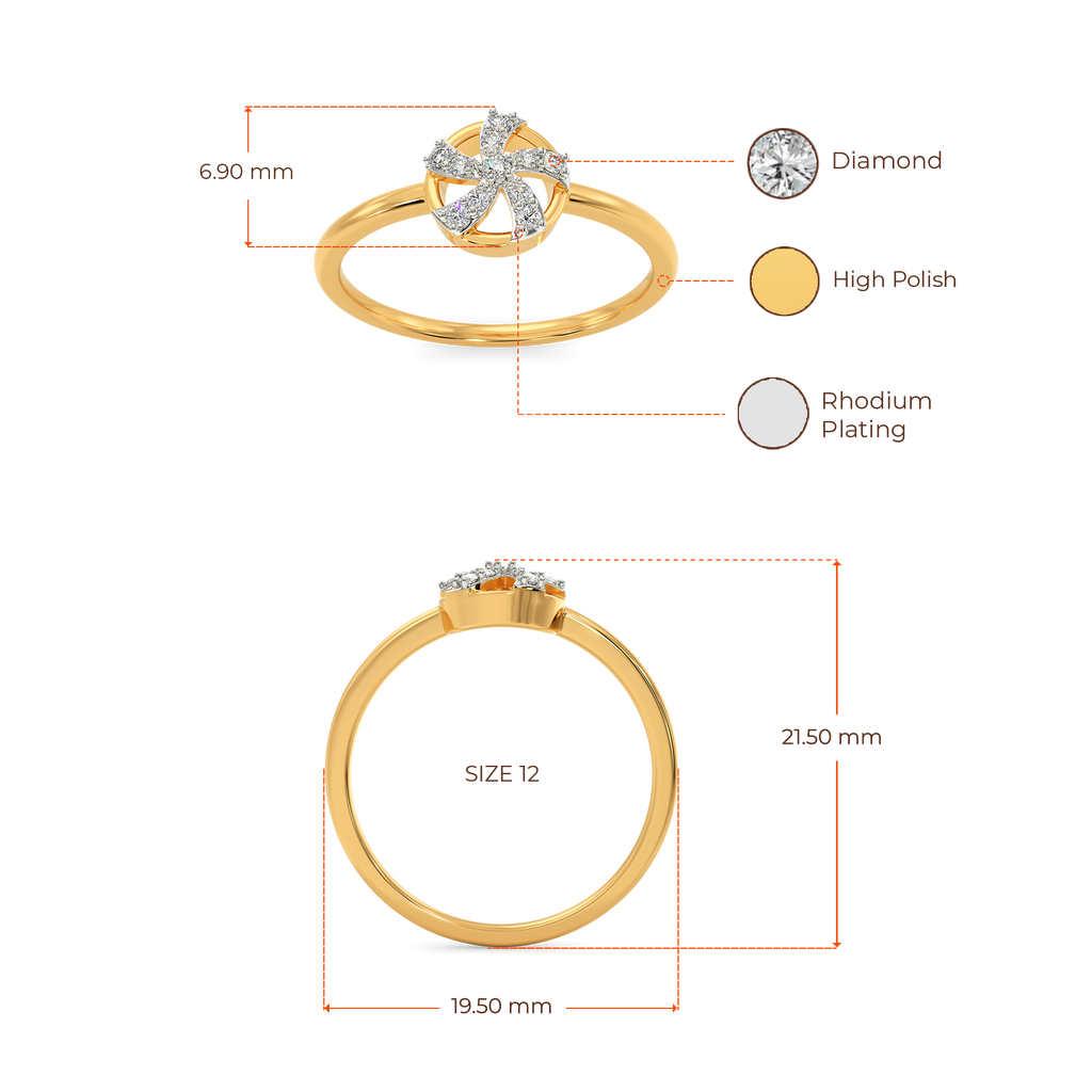 Spin In Style Diamond Rings