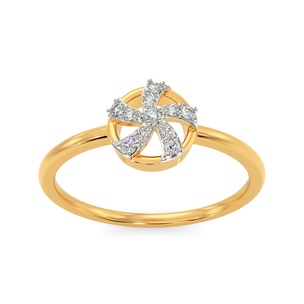 Spin In Style Diamond Rings