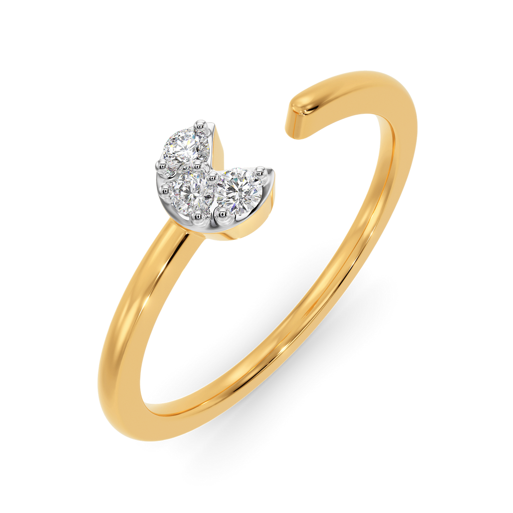 Circle About Diamond Rings