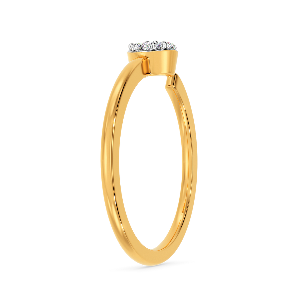 Circle About Diamond Rings