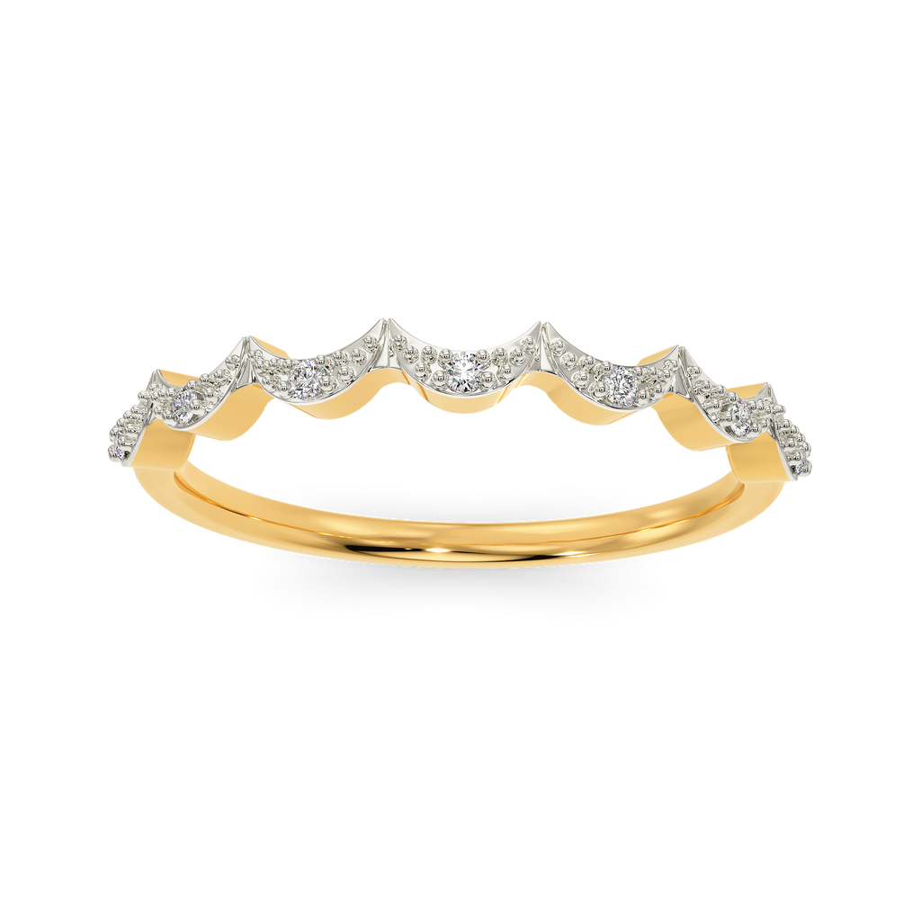 Wavin At The Moom Diamond Rings