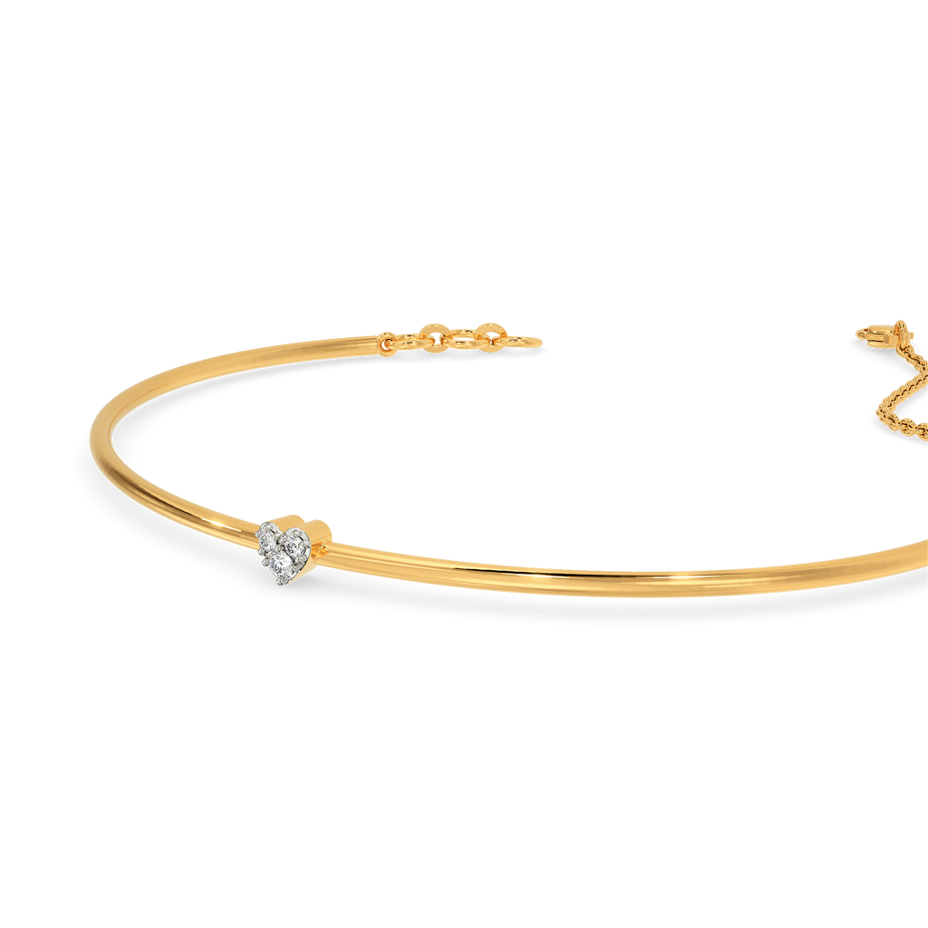 Hear-O-Heart Diamond Bangles