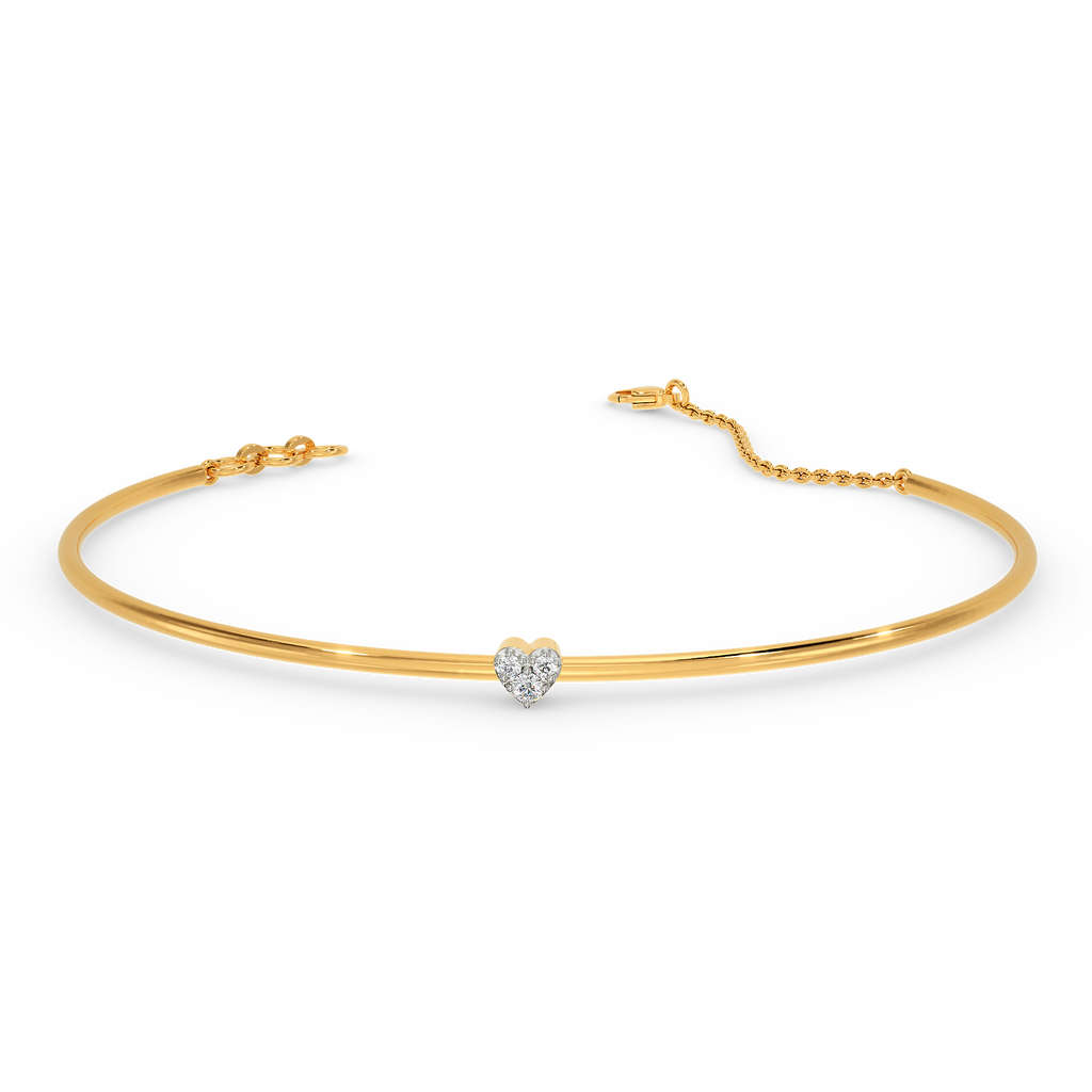 Hear-O-Heart Diamond Bangles