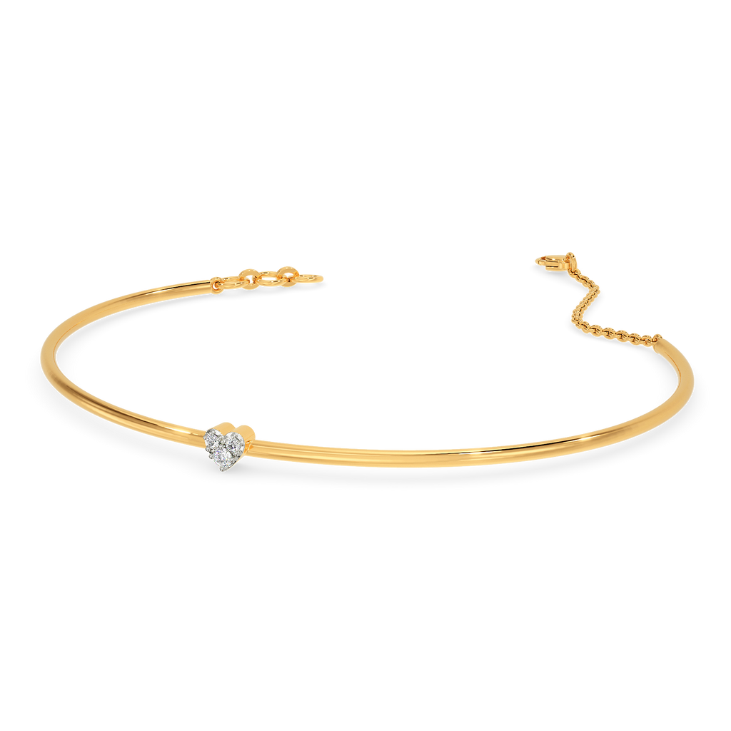Hear-O-Heart Diamond Bangles