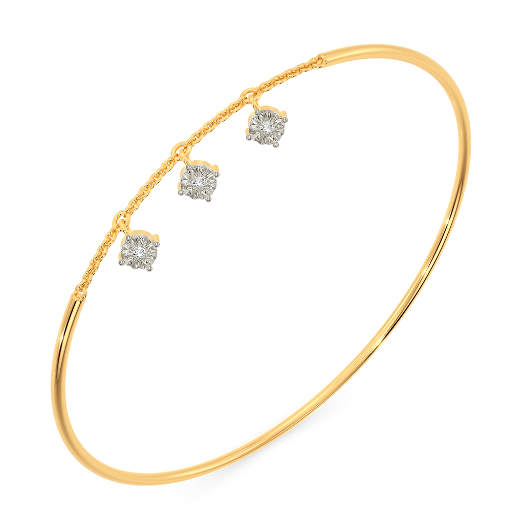 The Lead Girl Diamond Bangles