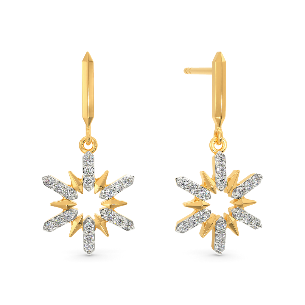 Bask In Sparkle Diamond Earrings