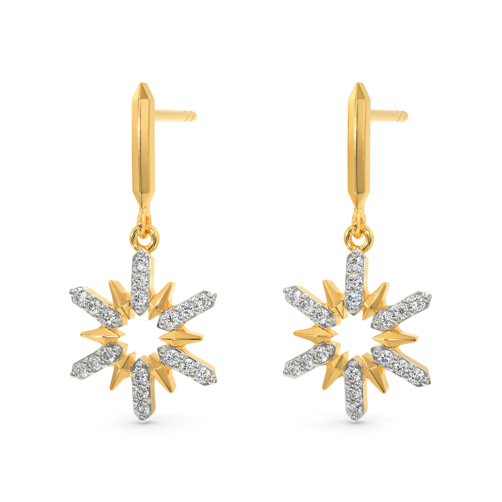 Bask In Sparkle Diamond Earrings