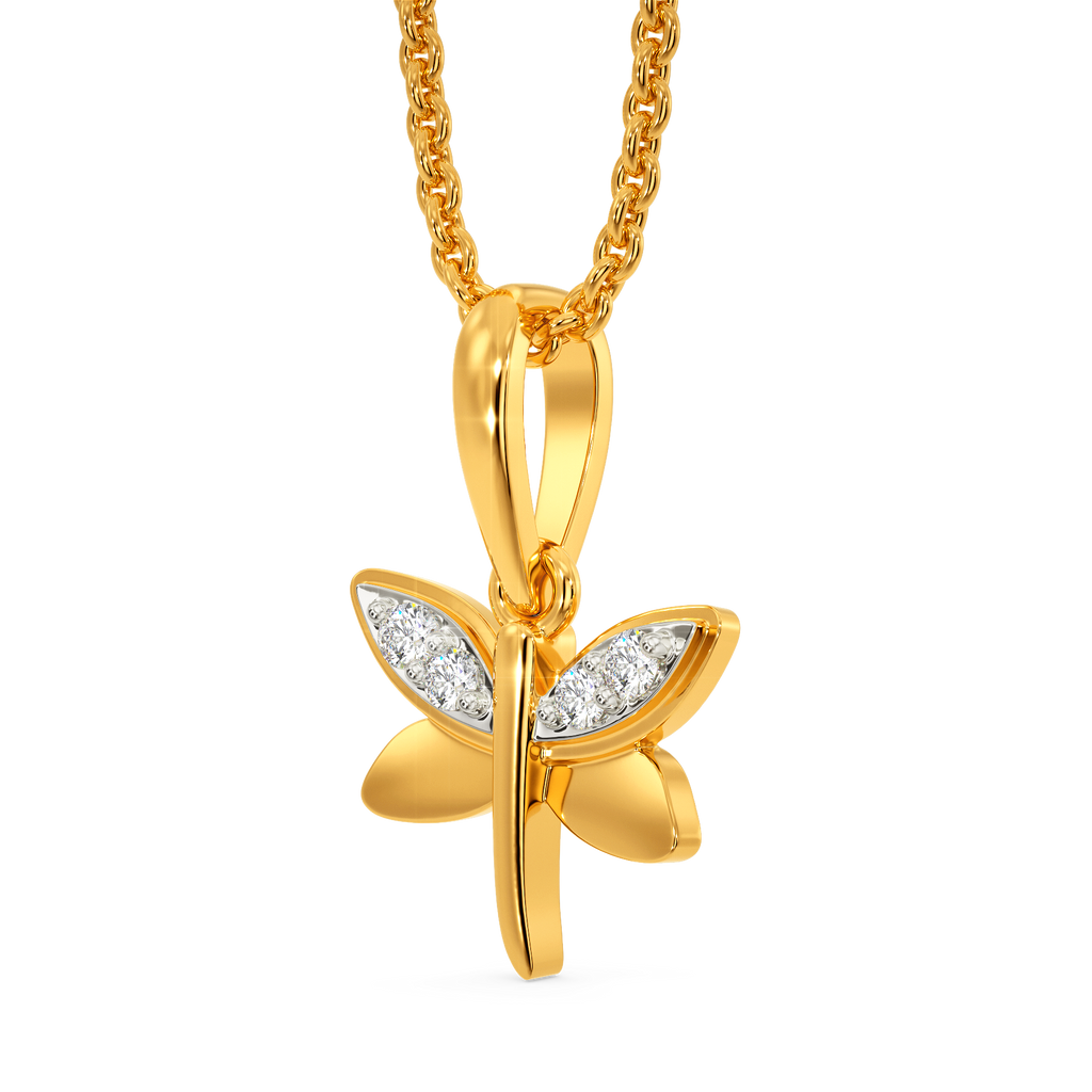 Fluttering Beauty Diamond Pendants