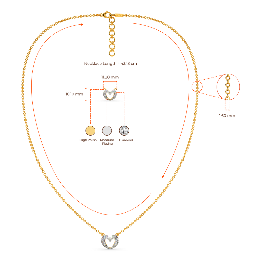 Love At First Sight Diamond Necklaces