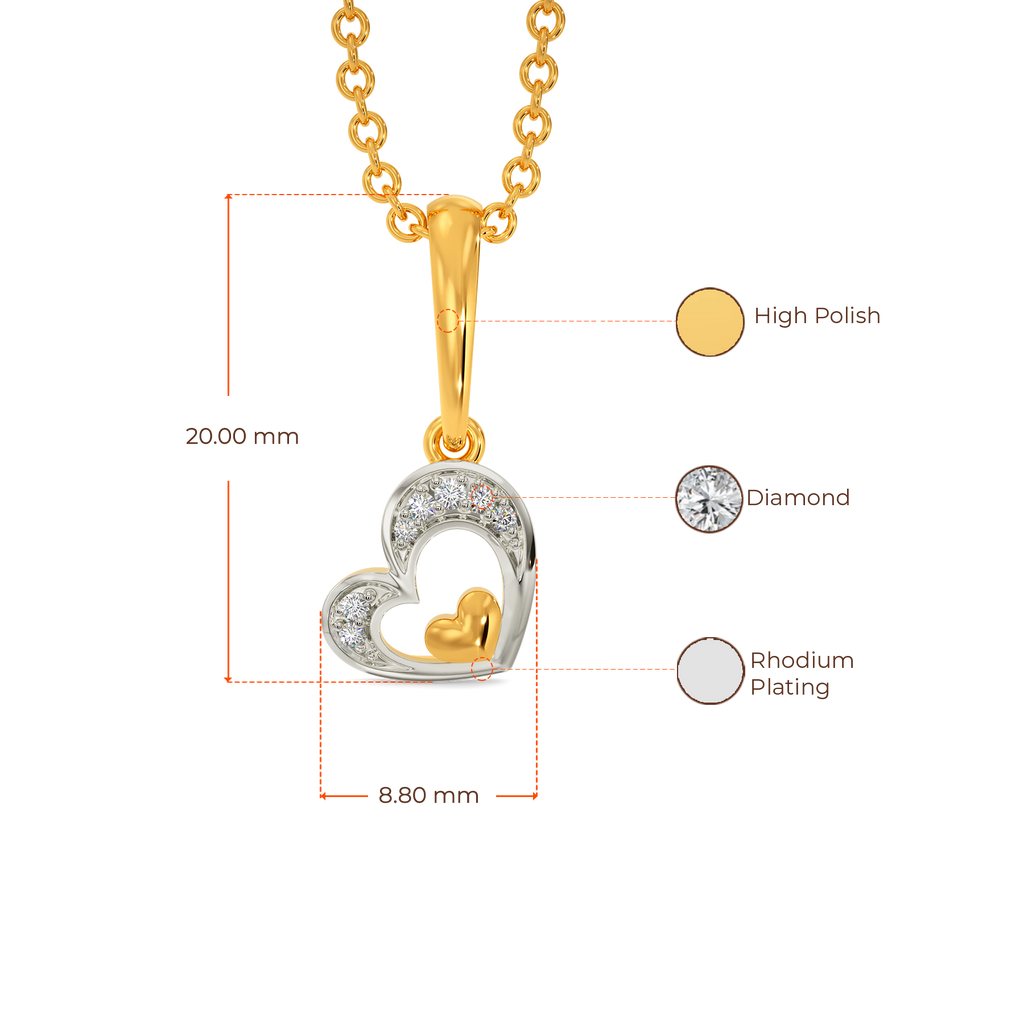 Love At First Sight Diamond Pendants