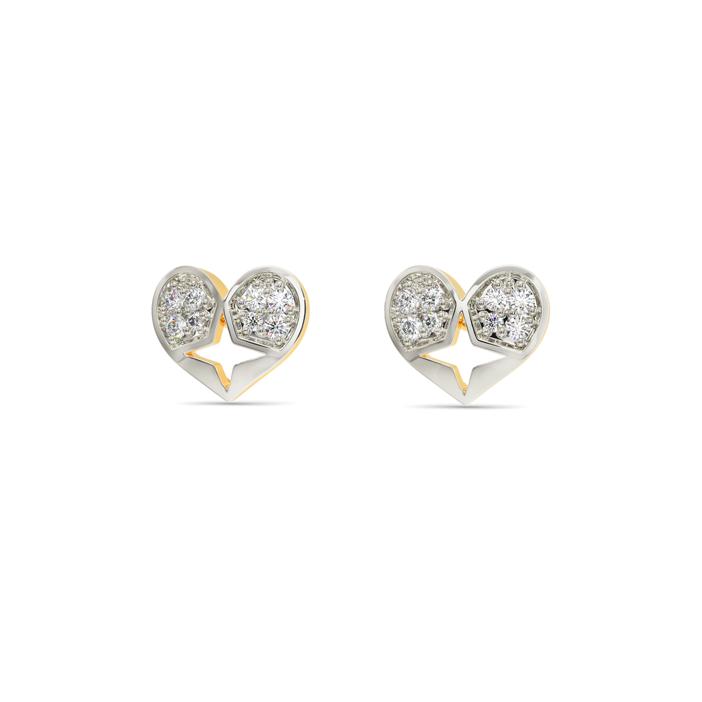 Close To Your Heart Diamond Earrings
