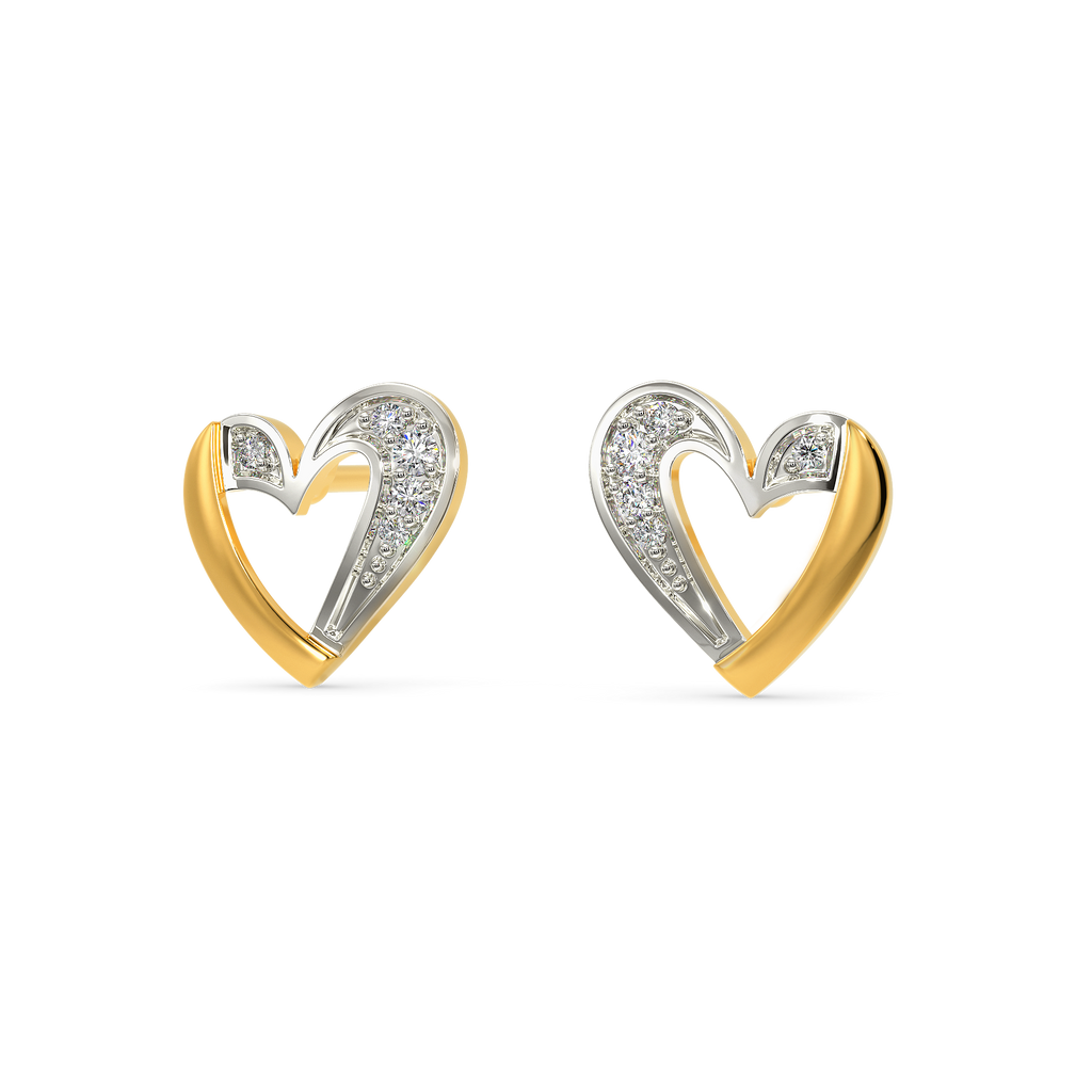 Cupid's Arrow Diamond Earrings