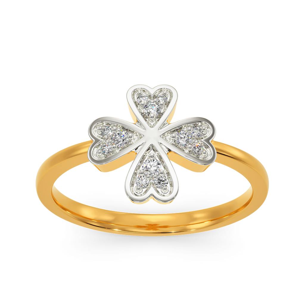 Groove In Love Diamond Rings