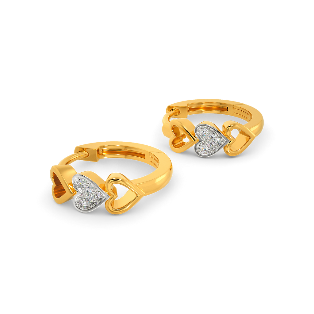 Speak Love Diamond Earrings