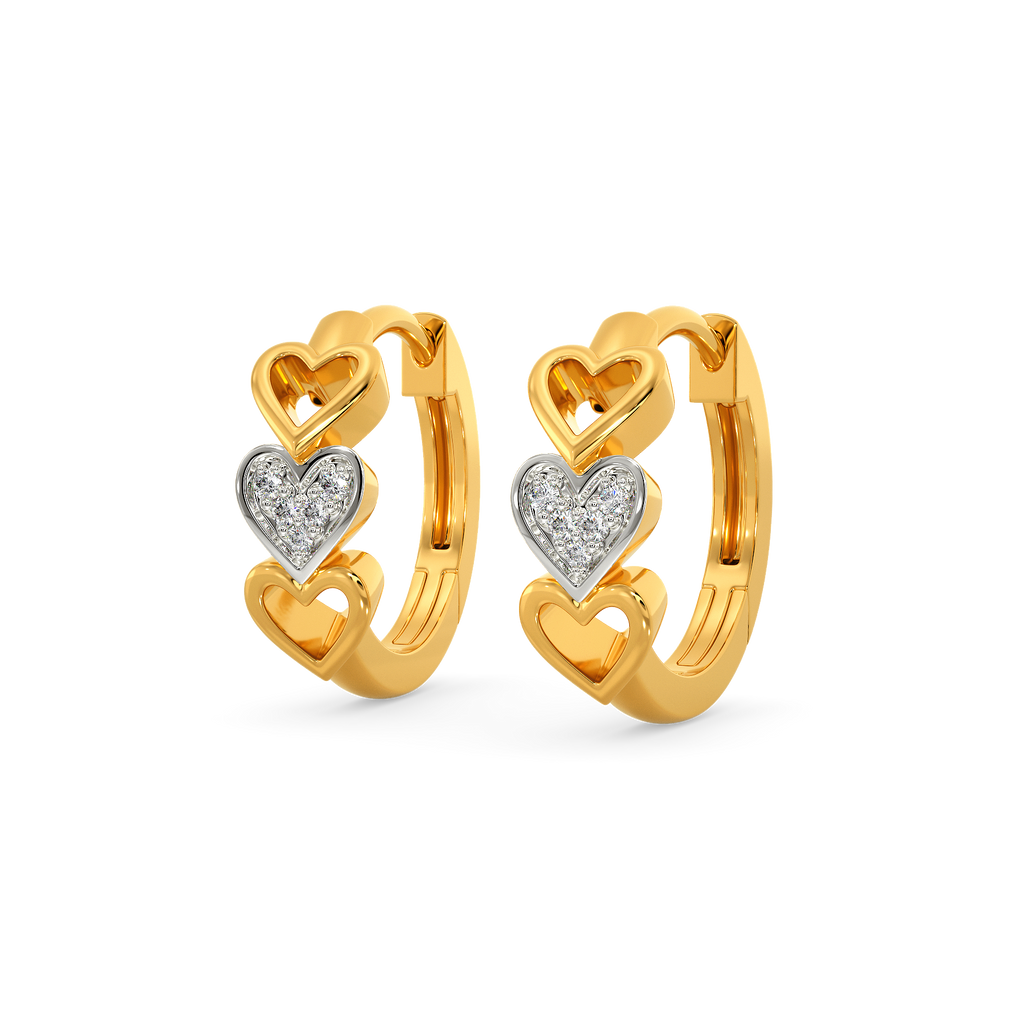 Speak Love Diamond Earrings