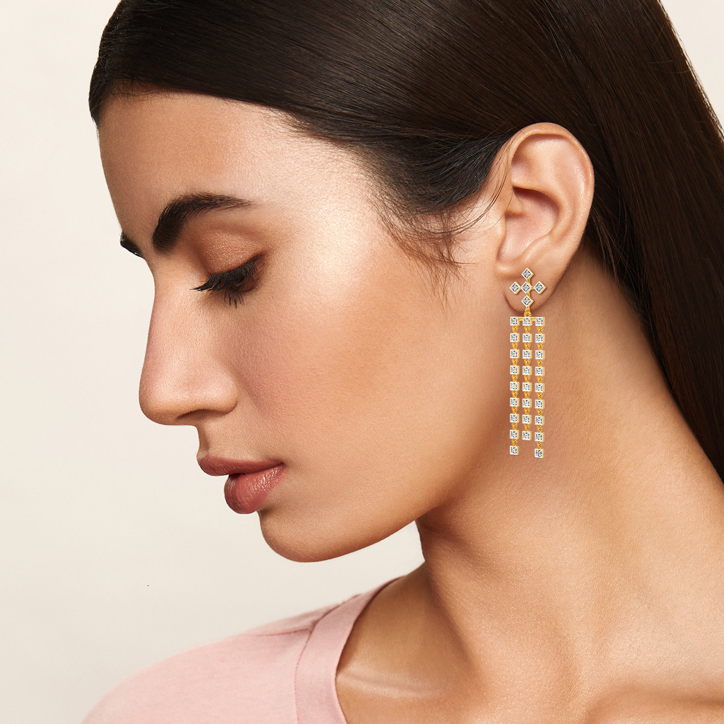 Sparkle Magic Diamond Earrings