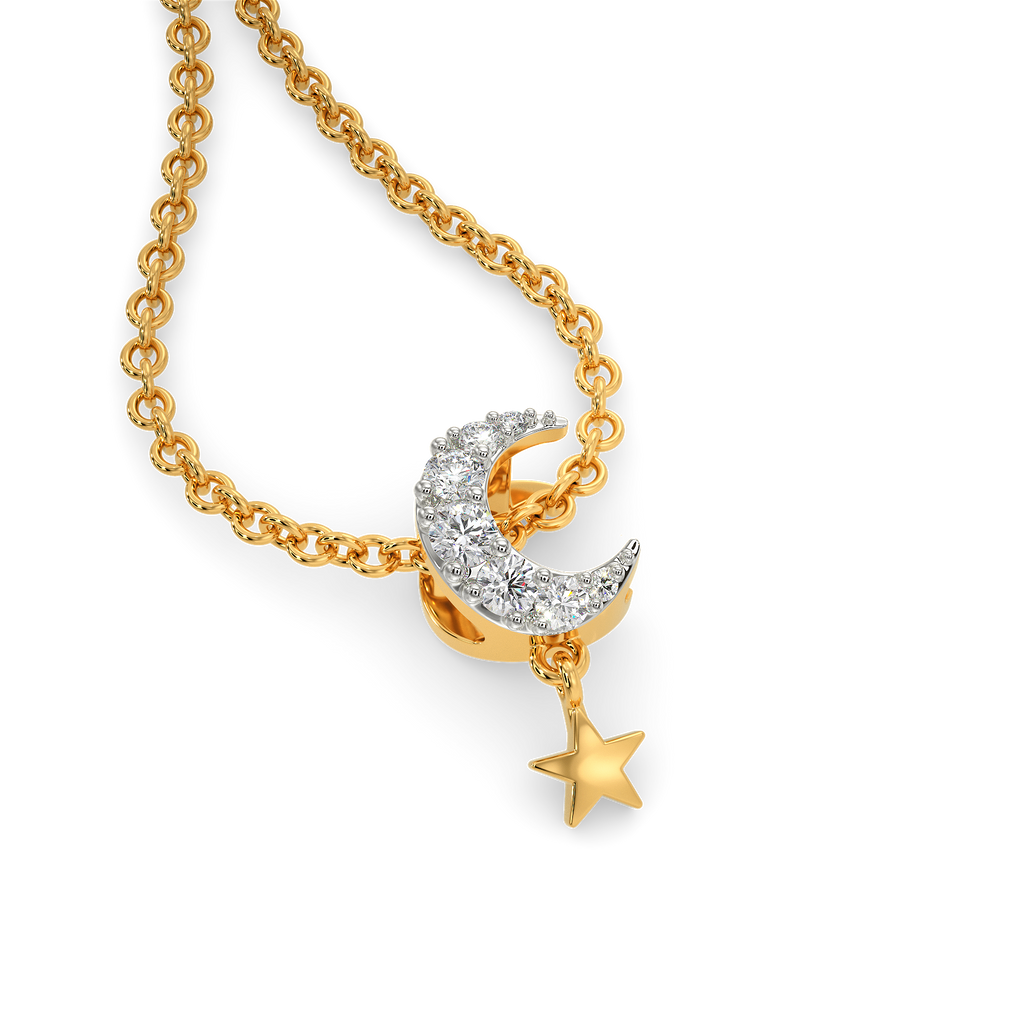 Quiet Evenings Diamond Pendants