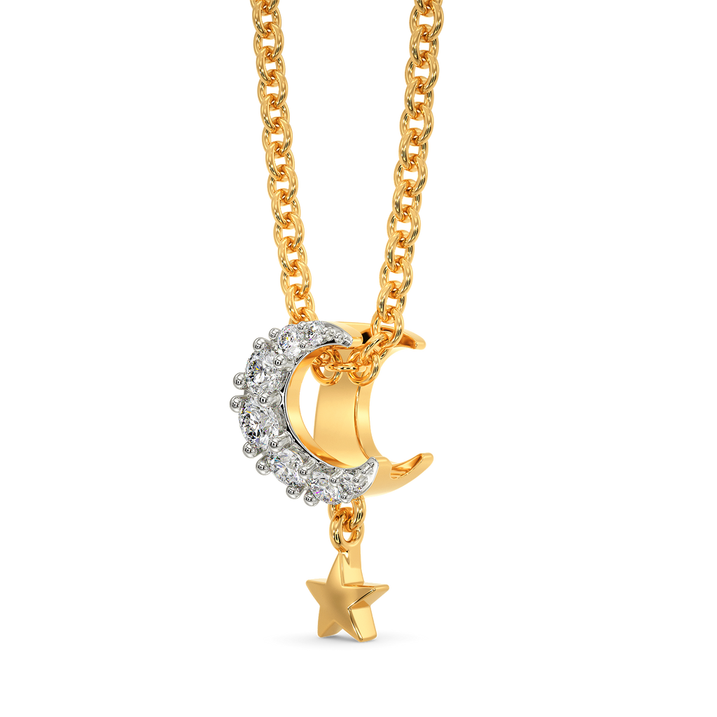 Quiet Evenings Diamond Pendants