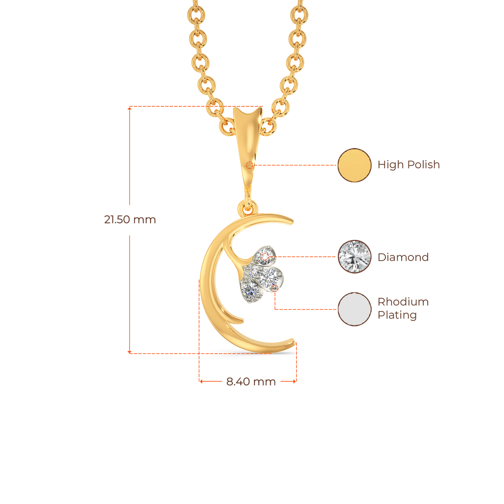 May Blossoms Diamond Pendants