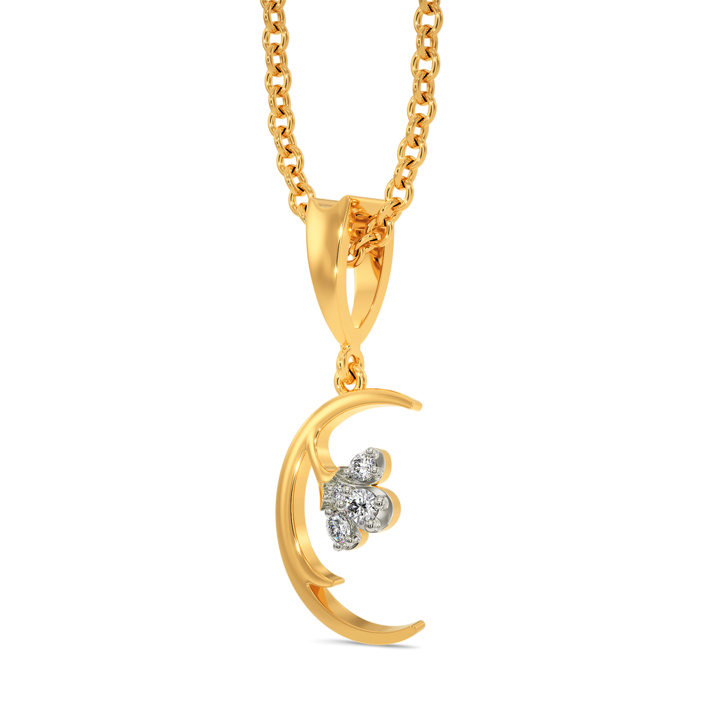 May Blossoms Diamond Pendants