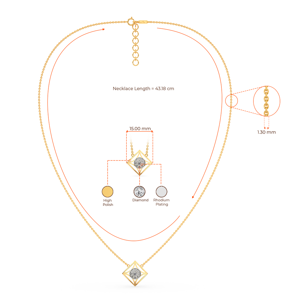 Tune In Good Diamond Necklaces