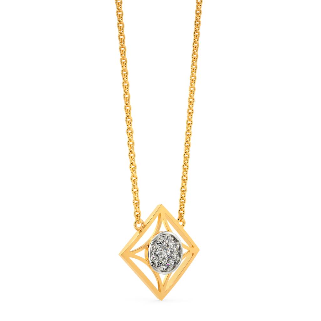 Tune In Good Diamond Necklaces