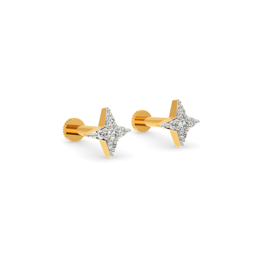Game Of Stars Diamond Earrings