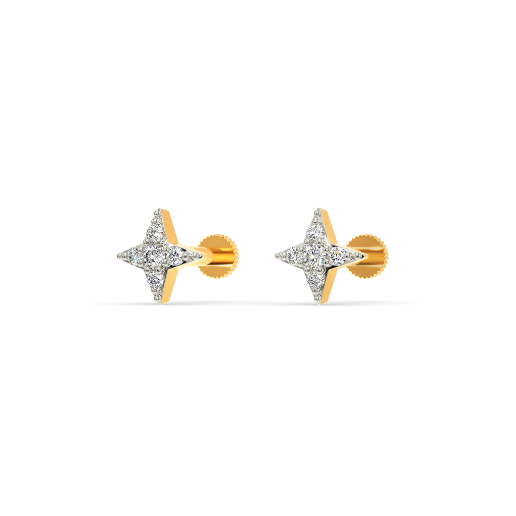 Game Of Stars Diamond Earrings