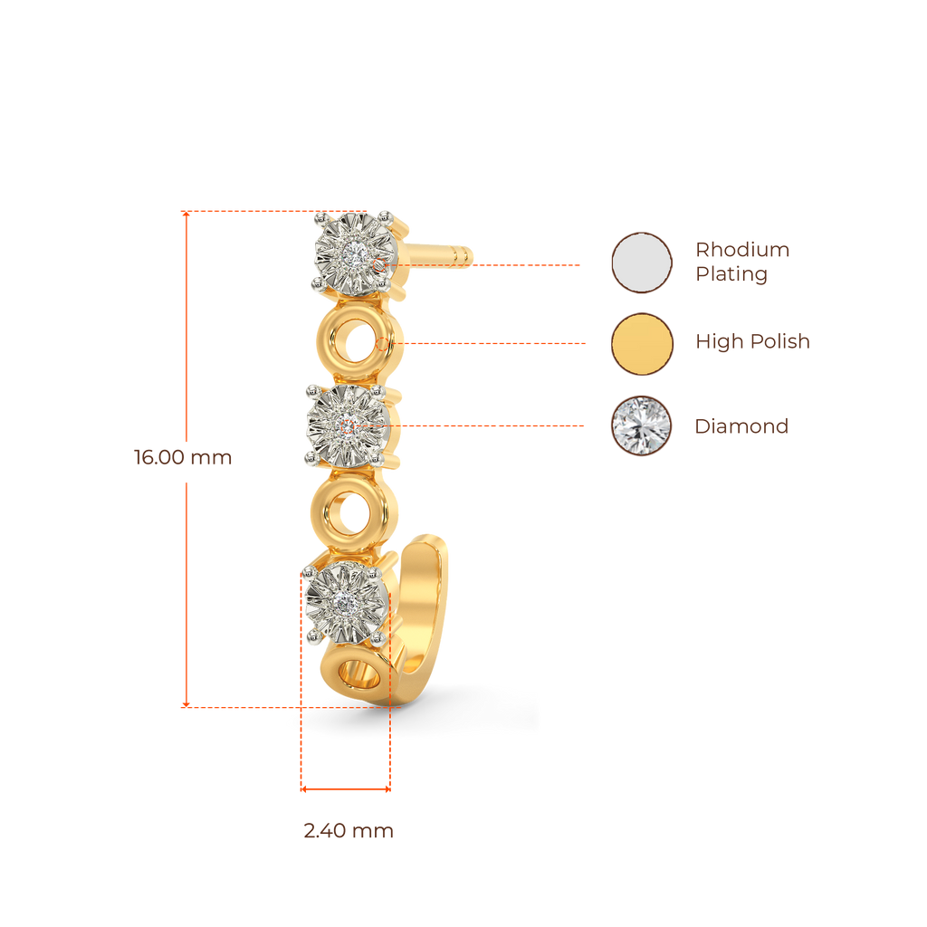 Happy Edit Diamond Earrings