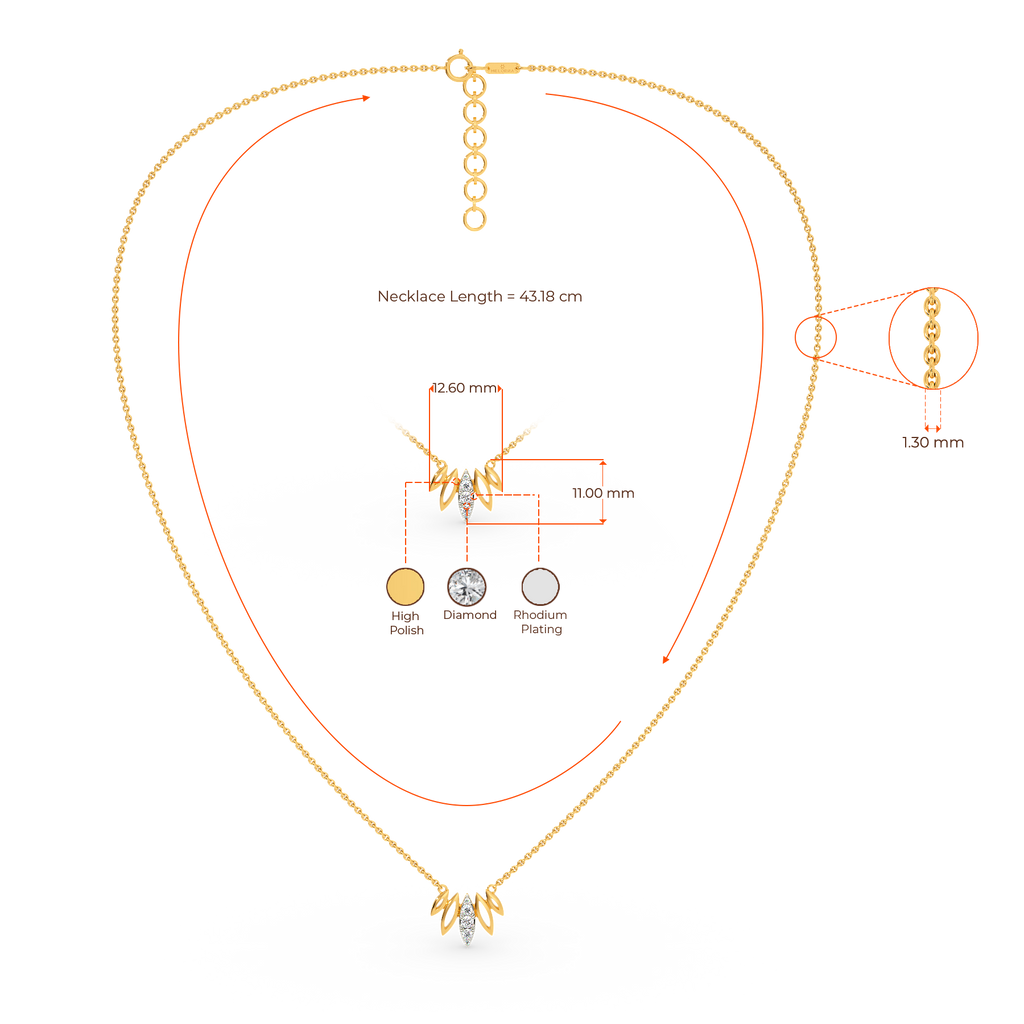 Famous Five Diamond Necklaces