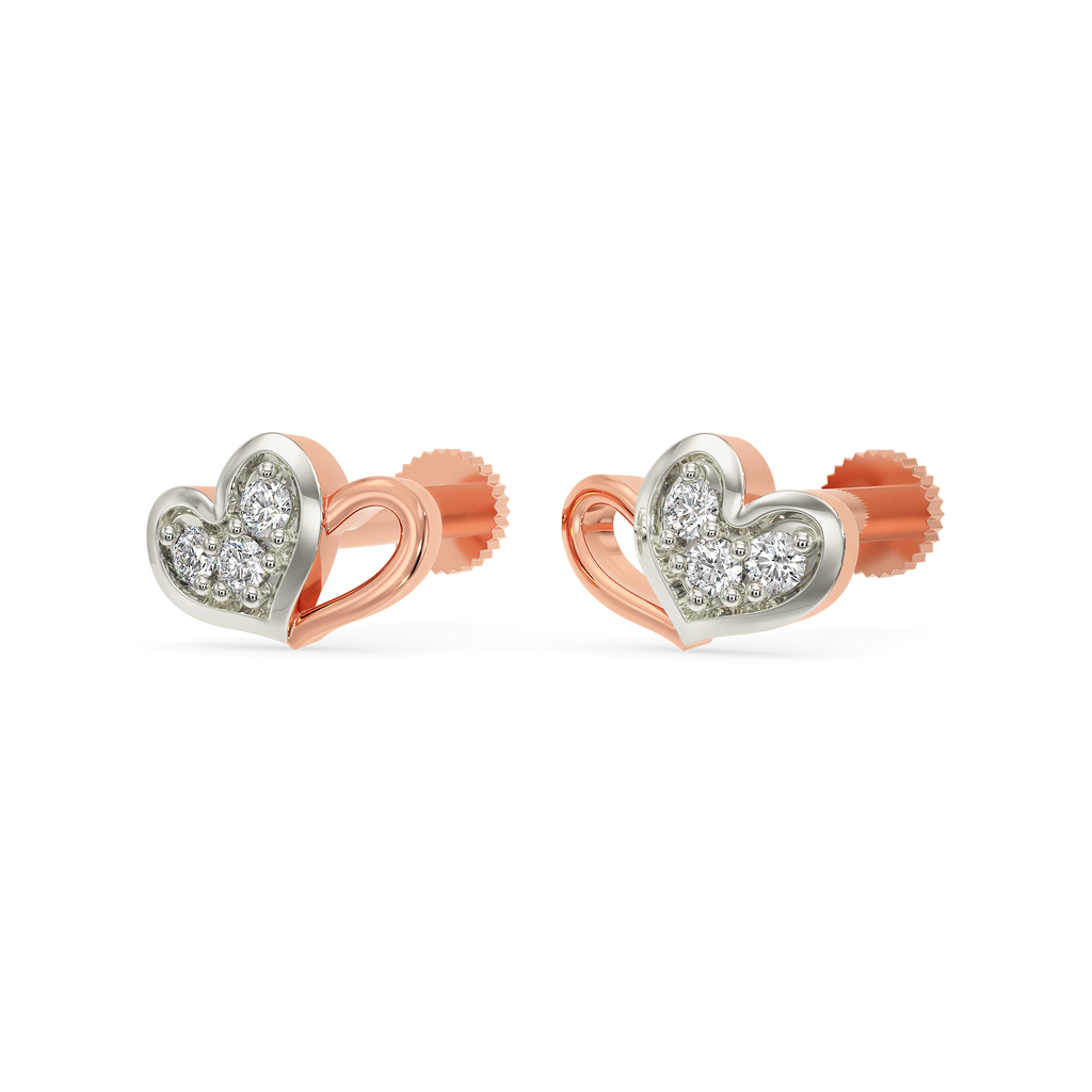 Cookie Kiss Diamond Earrings
