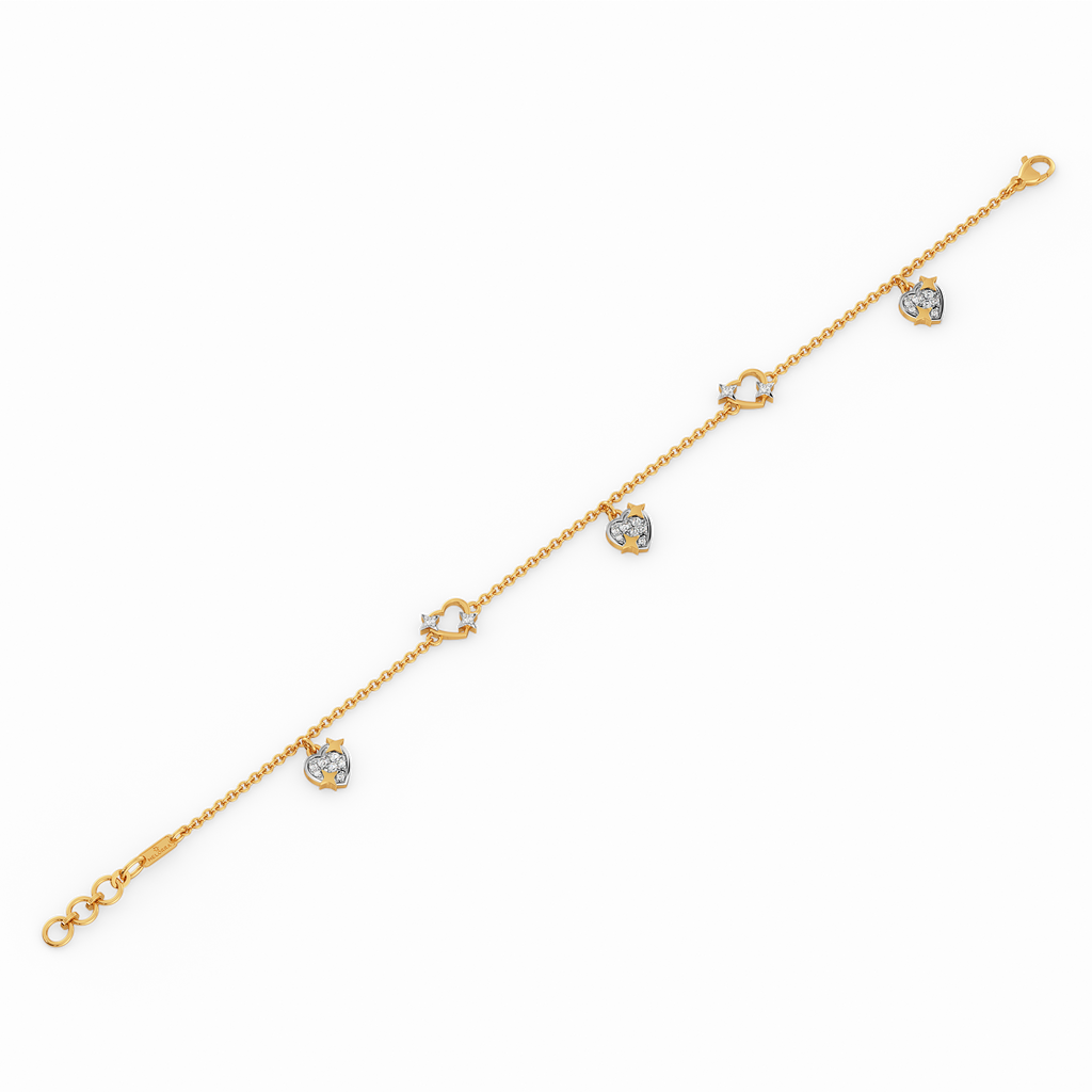 Heartfull Diamond Bracelets