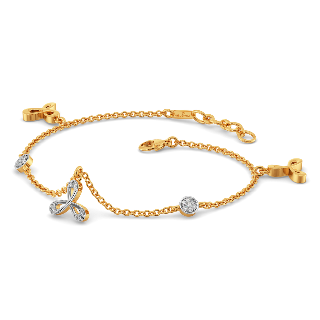In a Abstract World Diamond Bracelets