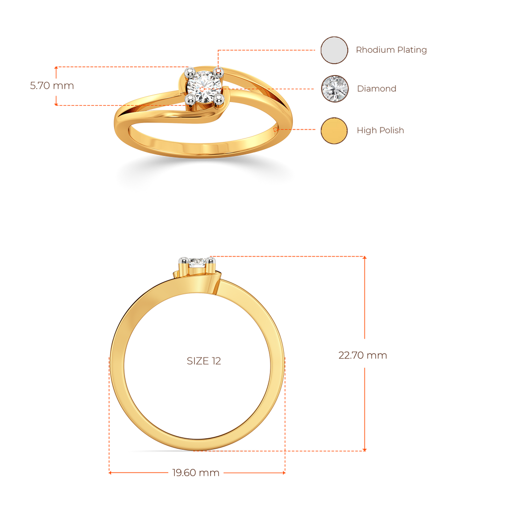 Escape from Reality Diamond Rings