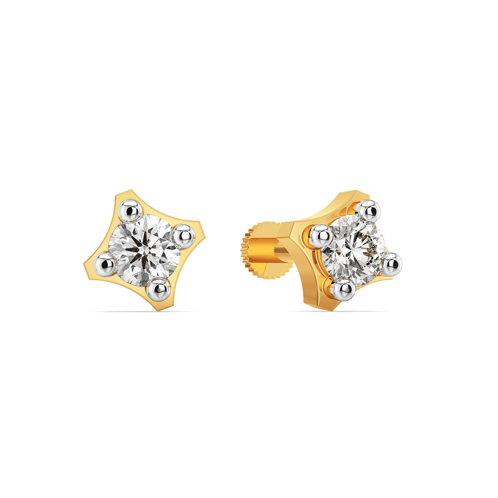Starlit Bloom Diamond Earrings